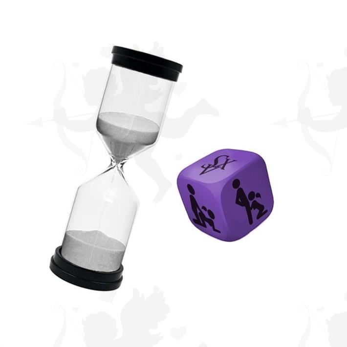 Juego Sex Time dado mas reloj de arena